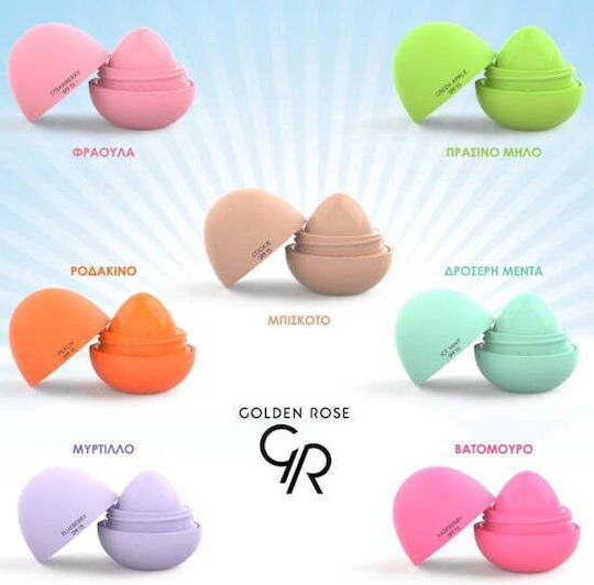 Golden Rose Fruity Flavors SPF15 Lip Butter SPF15 Peach 8gr