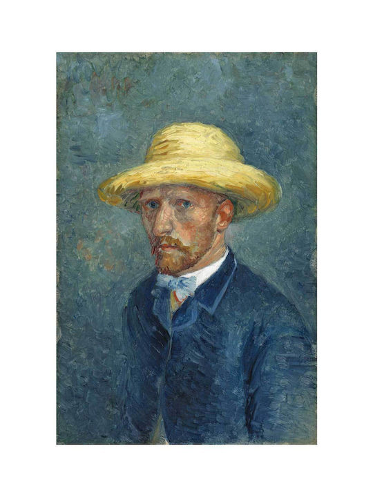 Vincent Van Gogh's Portrait Of Theo Van Gogh (1887) Painting Copy of Van Gogh on Canvas 70x100cm
