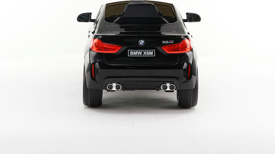 BMW X6M Едноместен с Дистанционно Управление Лицензиран 6 Волта Черен