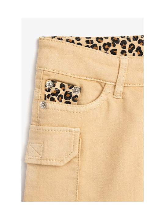 Funky Kinder Shorts/Bermudas Strampelanzug Denim verblasster Sand