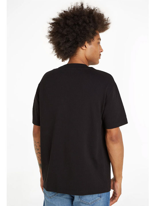 Calvin Klein Ανδρική Μπλούζα Κοντομάνικη Μαύρο