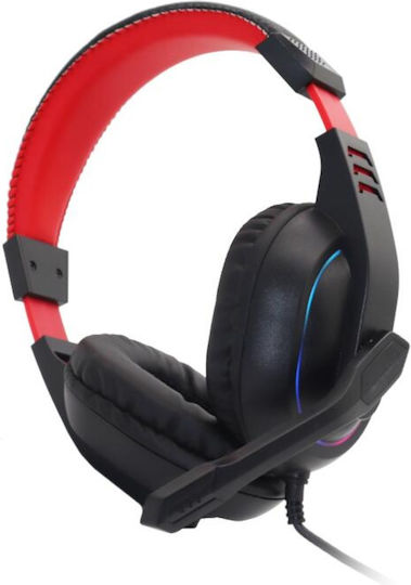 Redragon Ares H120 RGB Over Ear Gaming Headset με σύνδεση 2x3.5mm / USB