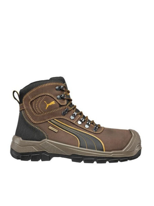 PUMA Sierra Nevada Mid Ανδρικά Ορειβατικά Μποτάκια Αδιάβροχα Καφέ