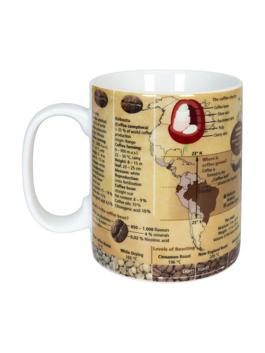 Konitz Mug from Porcelain Multicolored 490ml