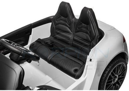 Mercedes Benz Sl63 Doppelsitzer Mit Fernbedienung Lizensiert 12 Volt Graues