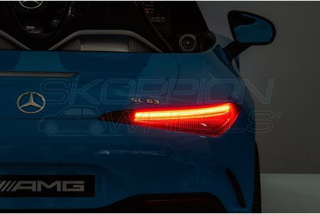 Mercedes Benz Sl63 Două Locuri Cu Telecomandă Licențiat 12 Volți Albastru