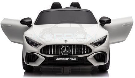 Mercedes Benz Sl63 Doppelsitzer Mit Fernbedienung Lizensiert 12 Volt Graues