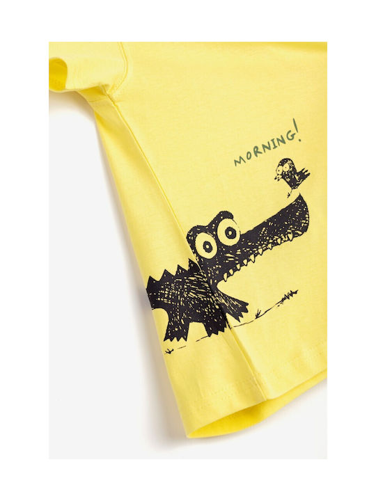 Funky Kids T-shirt Yellow