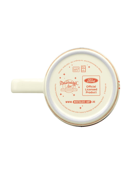 Nostalgic Art Becher Keramik Rot 330ml