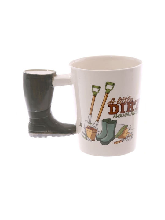 Puckator Mug Ceramic Beige 350ml 1pcs