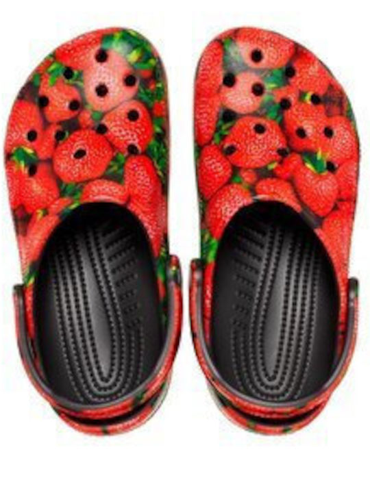 Crocs Classic Hyper Real Clog Дървени обувки Червен Crocs Classic Hyper Real Clog Дървени обувки Червен
