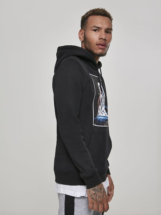 Sweatshirt mit Kapuze Schwarz