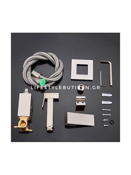 Naron Telefon Bidet Argintiu
