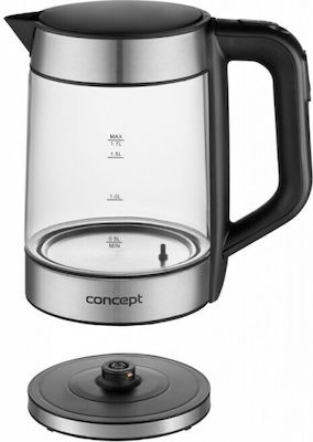 Concept Kettle 1.7lt 2000W Silver