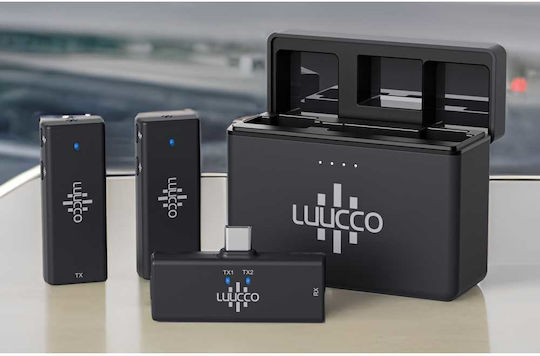 Luucco ProTalker S2 Wireless Microfon Πέτου, Clip On pentru Mobil