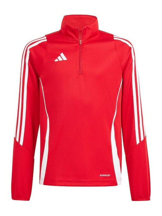 Adidas Kinderhemd Langarm Rot Tiro