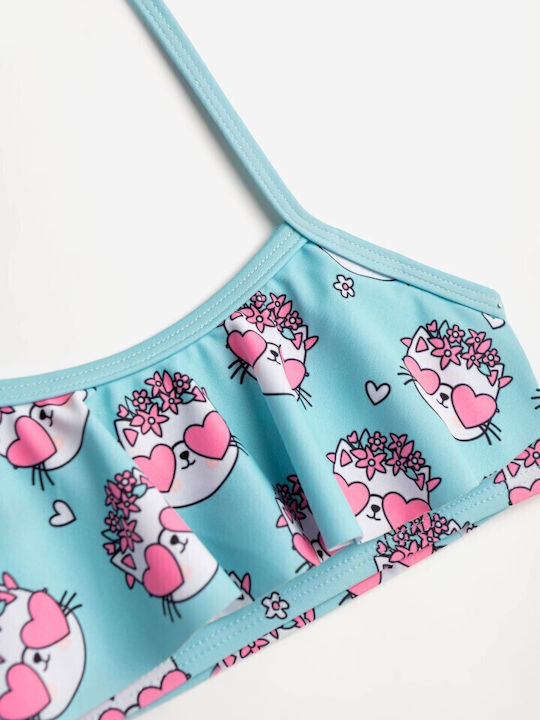 Funky Kids Swimwear Bikini Turquoise