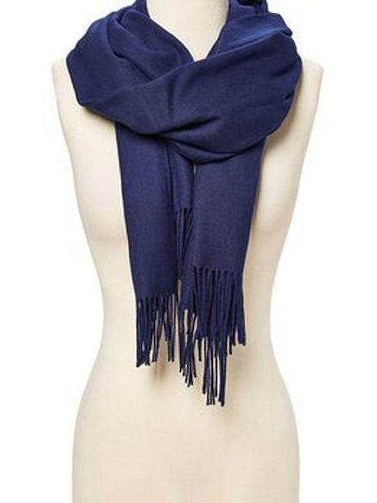 ICHI Men's Scarf Blue