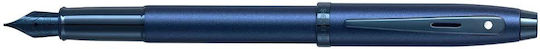Sheaffer 100 Πένα Γραφής Medium Μπλε με Μπλε Μελάνι