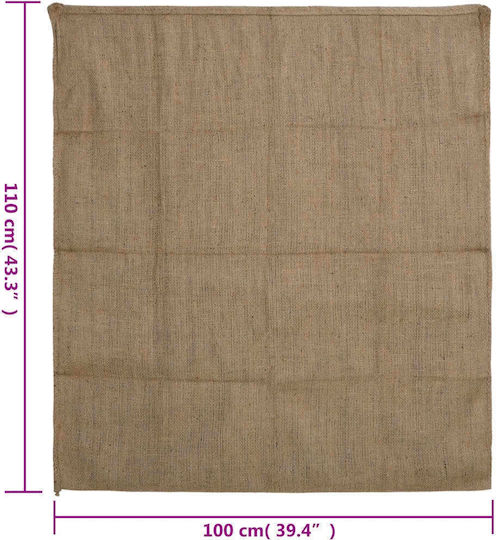 vidaXL Мрежести мешци за бране на маслини 100x110см 30бр