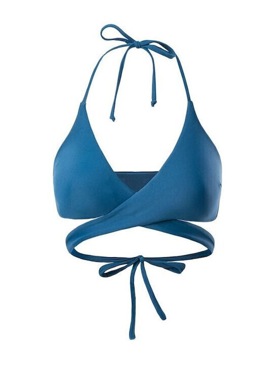 Triangle Bikini Top Blue