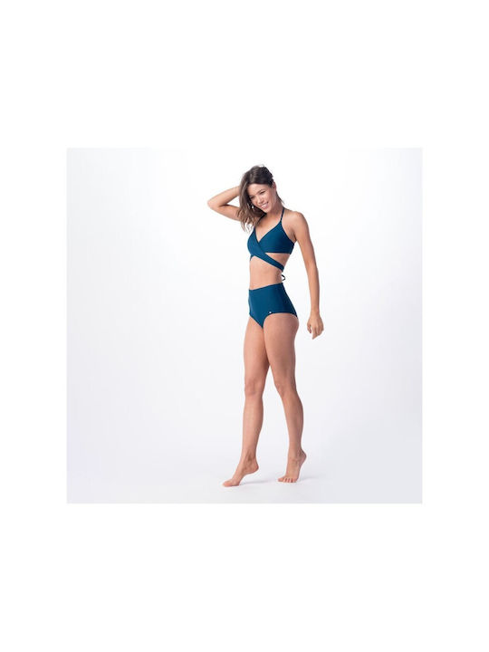 Aquawave Triangle Bikini Top Blue