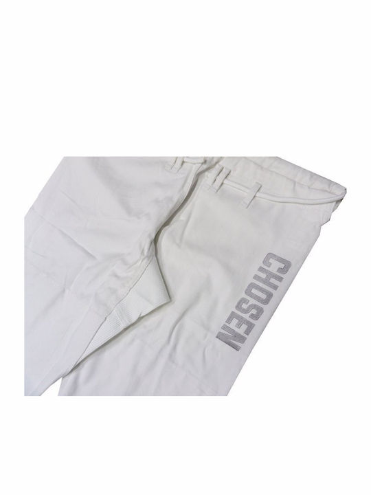 Chosen Ανδρικό Παντελόνι Brazilian Jiu Jitsu Λευκό