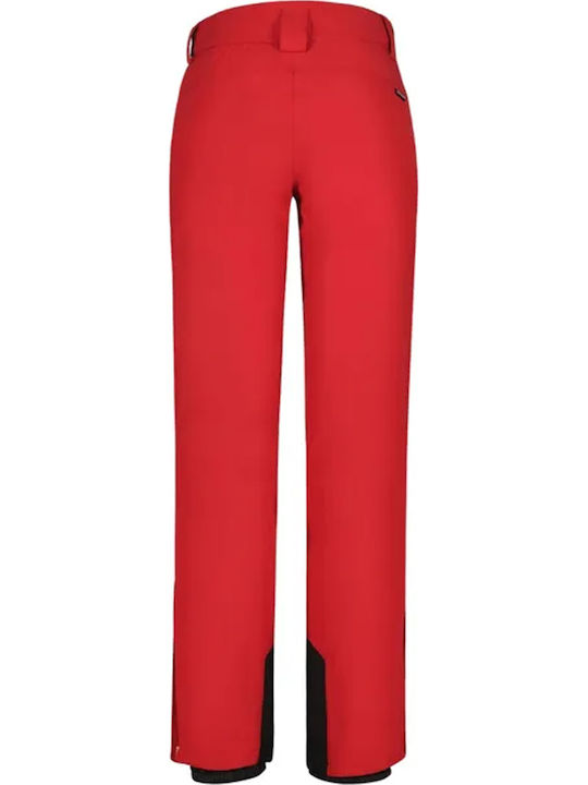 Icepeak 54026839-685 Women's Trousers for Ski & Snowboard Red