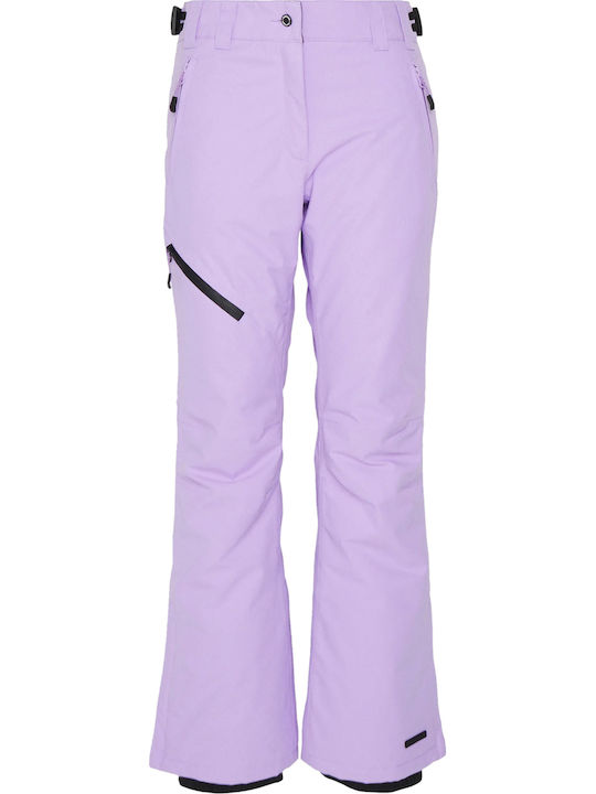 Icepeak Curlew 54040659-720 Women's Trousers for Ski & Snowboard Purple