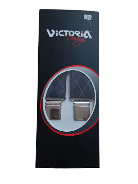 Victoria Τιράντες με Σχέδια Μπλε Victoria Τιράντες με Σχέδια Μπλε