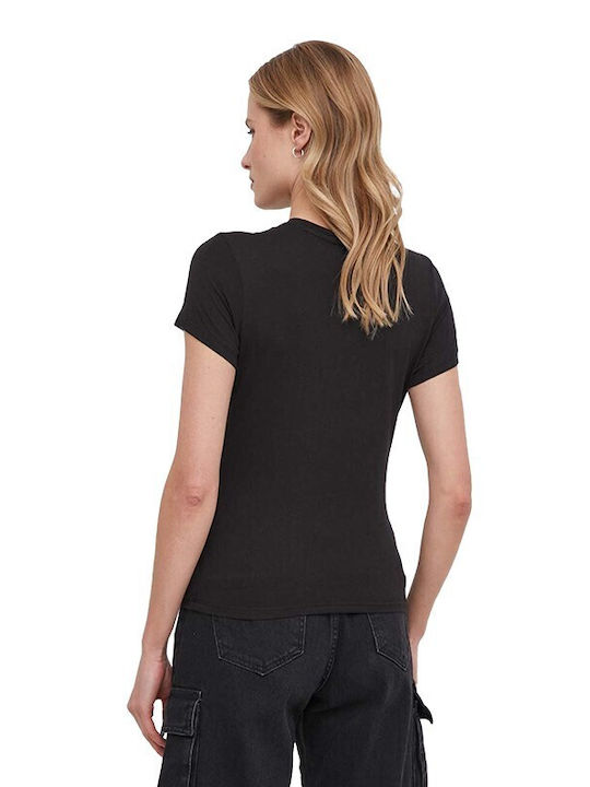 Tommy Hilfiger Feminin Tricou Negru