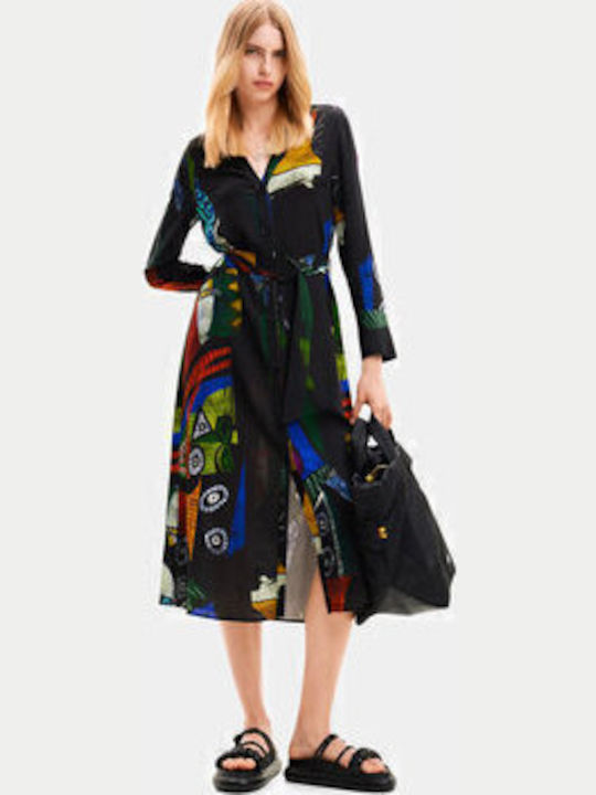 By M. Christian Lacroix Midi Shirt Dress Black