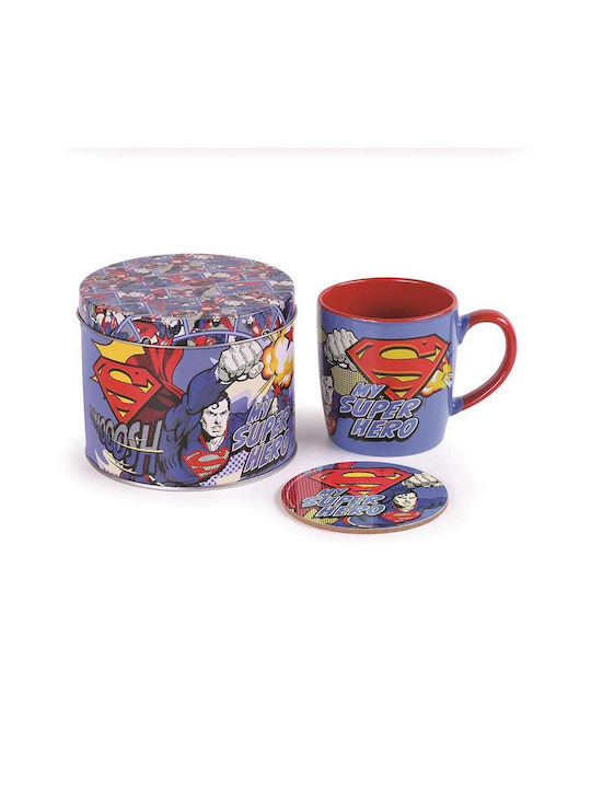 Pyramid International Superman - My Superhero Cană Ceramică Albastru 3buc