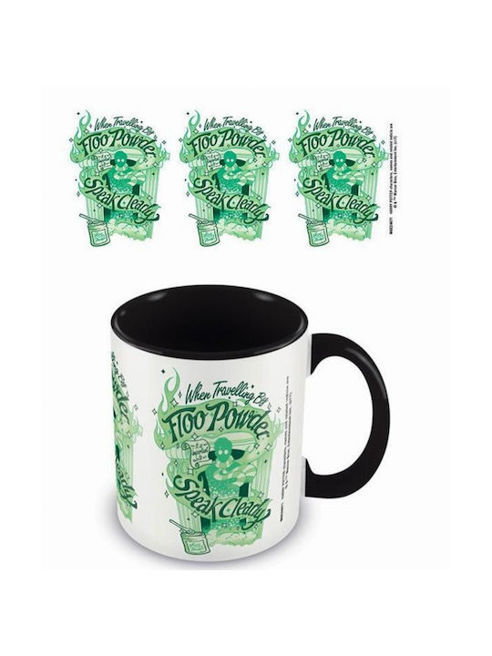 Pyramid International Harry Potter - Floo Powder Coloured Inner Mug Tasse Keramik Grün 350ml MGC24871 1Stück