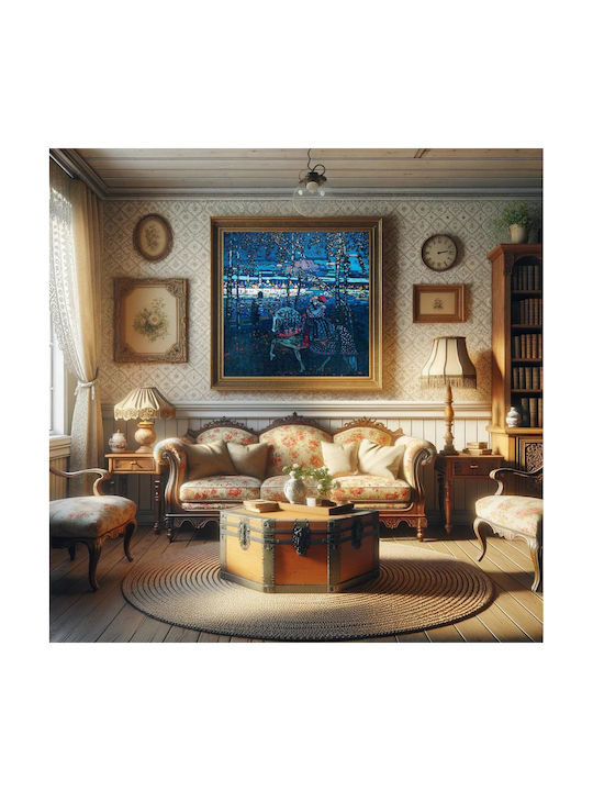 Gemälde auf Leinwand 80x80cm