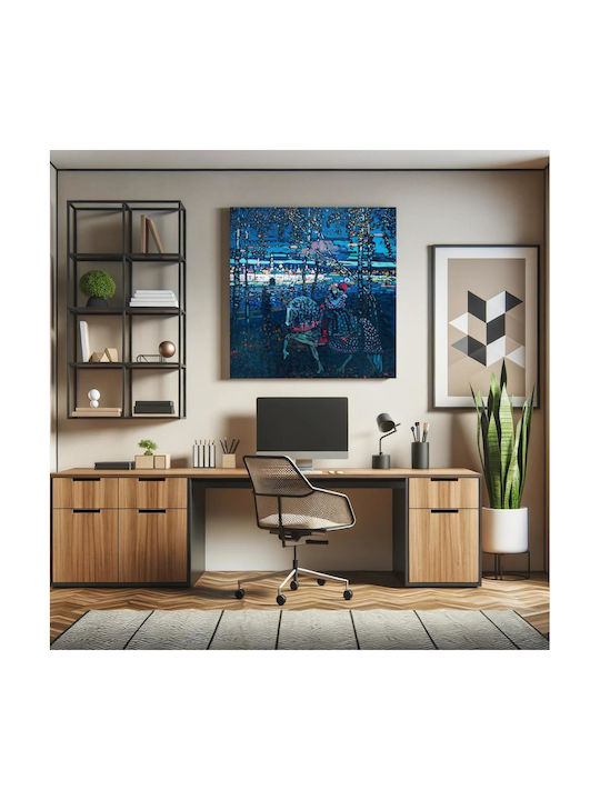 Gemälde auf Leinwand 110x110cm