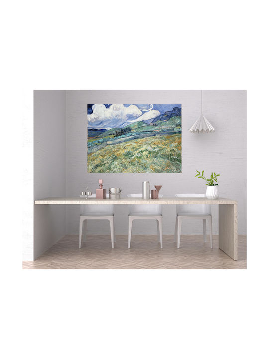 Vincent Van Gogh - Landscape From Saint-rémy Gemälde Kopie von Van Gogh auf Leinwand 50x40cm