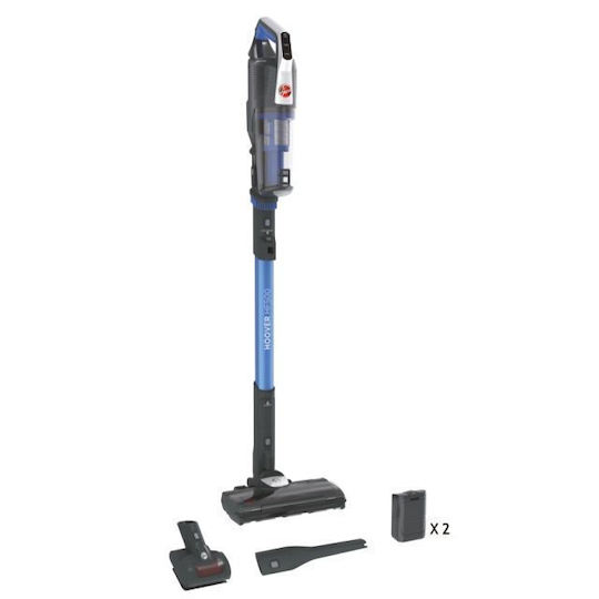 Hoover H-Free Επαναφορτιζόμενη Σκούπα 2 σε 1 Stick & Χειρός 22V Μπλε