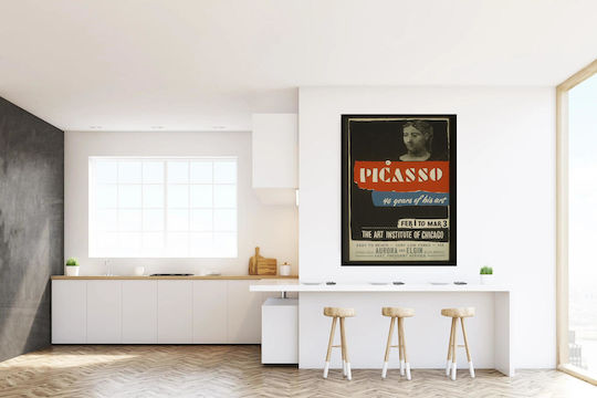 Picasso Art Exhibition--40 Years Of His Art 1 Painting on Canvas 100x150cm