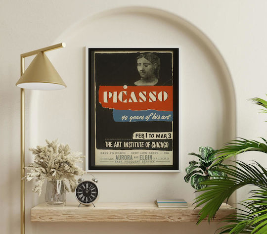 Picasso Art Exhibition--40 Years Of His Art 1 Painting on Canvas 100x150cm
