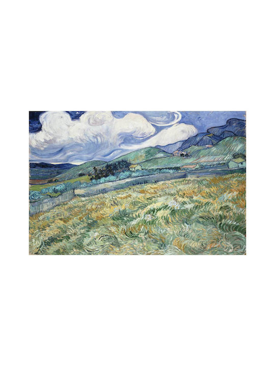 Vincent Van Gogh - Landscape From Saint-rémy 1 Painting Copy of Van Gogh on Canvas 120x80cm