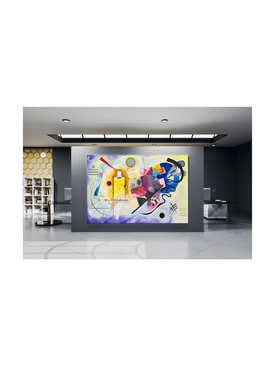 Yellow-red-blue Abstract Painting By Wassily Kandinsky Картина Платнен 50x40см