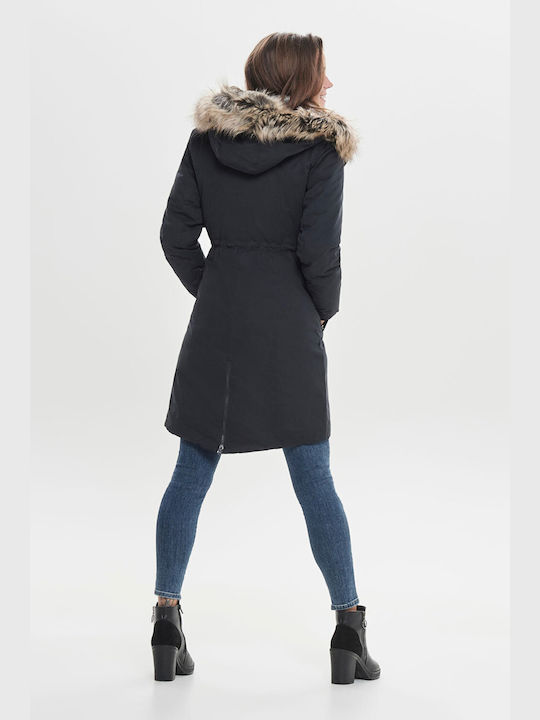 Only Women's Short Lifestyle Jacket for Winter Blue