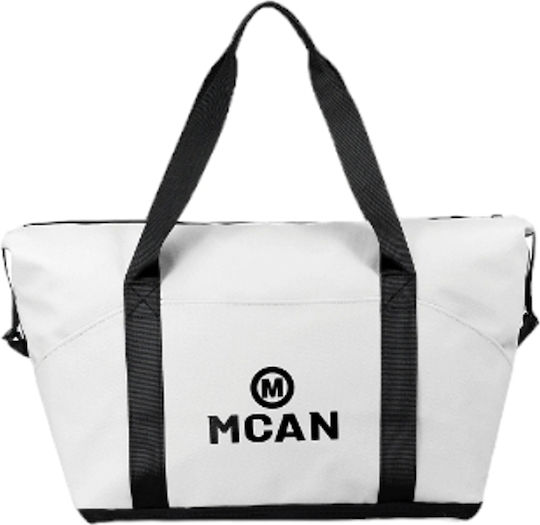 Mcan Sack Voyage 36lt Beige made of Artificial Leather L43xW25xH34cm