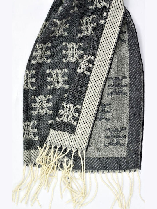 Women's Wool Scarf Black