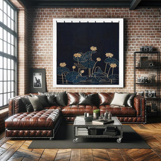 Temple Painting Fabric 120x120cm