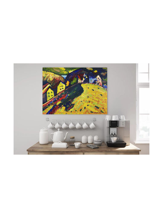 Houses Painting on Canvas 100x70cm