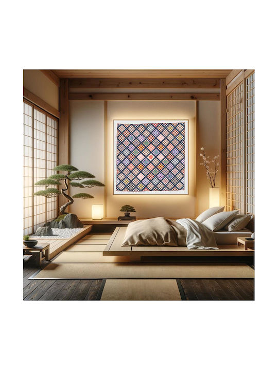 Quilt Картина Тъкан 110x110см