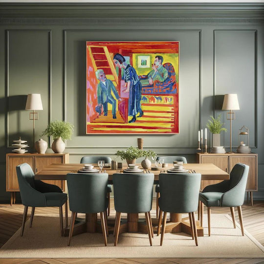 Painting on Canvas 120x120cm