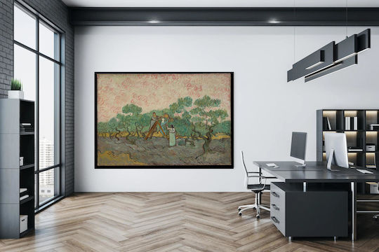 Olives Картина Копие на Ван Гог Платнен 65x40см